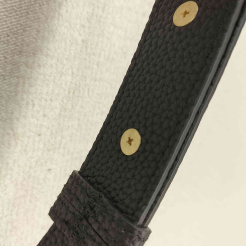2WAY レザーバケットショルダーハンドバッグ レディース