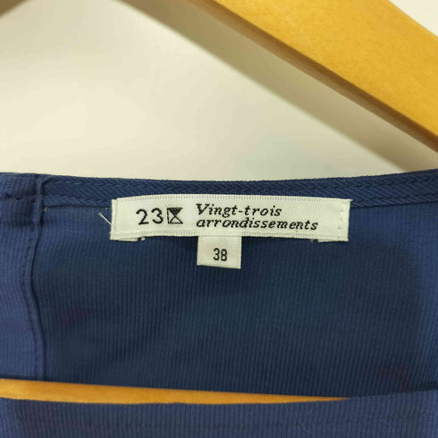 ニジュウサンク 23区 L/S ハンドカラープルオーバー ブラウス レディース JPN:38