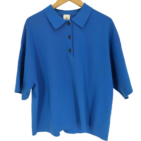 ロクビューティーアンドユースユナイテッドアローズ 6 BEAUTY & YOUTH UNITED ARROWS 22SS KNIT SHIRT ポロシャツ メンズ FREE
