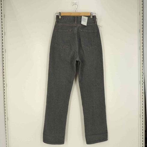 シオタ CIOTA インディゴ スビンコットン 13.5oz ハイウエスト デニム パンツ レディース 26
