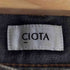 シオタ CIOTA インディゴ スビンコットン 13.5oz ハイウエスト デニム パンツ レディース 26