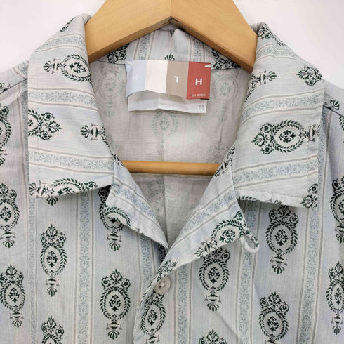 キス KITH Printed Thompson Stiped Ornament Camp Collar Shirt メンズ import:M