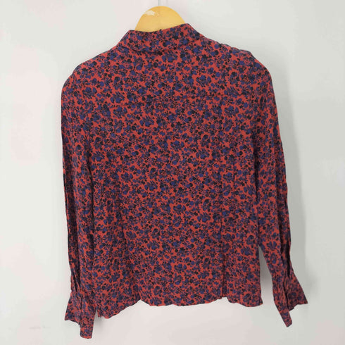 コントワーデコトニエ COMPTOIR DES COTONNIERS レーヨン混 L/S 総柄シャツ レディース 7