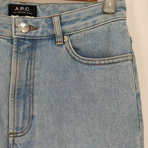 アーペーセー A.P.C. CAPSULE 20E ジップフライ テーパード デニムパンツ レディース 26