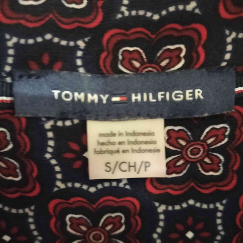 トミーヒルフィガー TOMMY HILFIGER ノースリーブ襟付きブラウス レディース import:S
