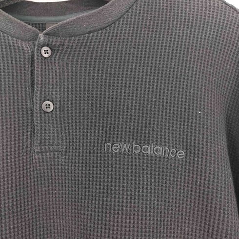 ニューバランス NEW BALANCE ロゴ刺繍 サーマルカットソー メンズ JPN:XL