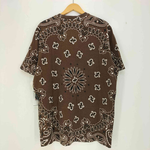 シュプリーム Supreme Small Box Tee Bandana Brown スモールボックス バンダナ メンズ import:L