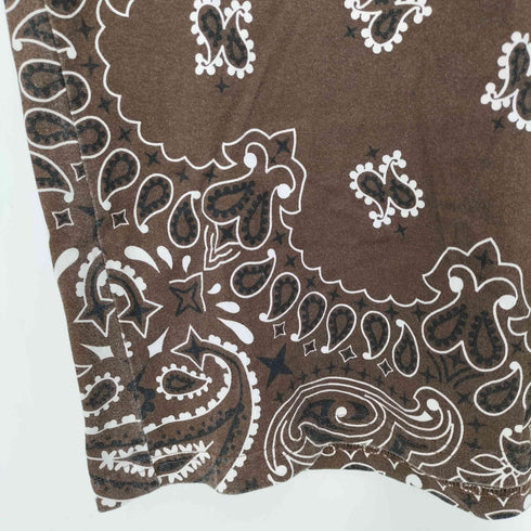 シュプリーム Supreme Small Box Tee Bandana Brown スモールボックス バンダナ メンズ import:L