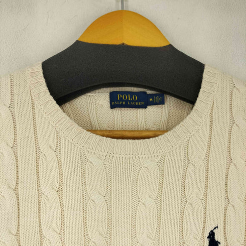 ポロバイラルフローレン Polo by RALPH LAUREN ケーブルニットセーター レディース M