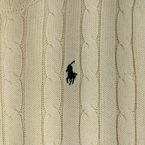 ポロバイラルフローレン Polo by RALPH LAUREN ケーブルニットセーター レディース M