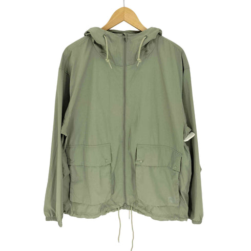 ヘリーハンセン HELLY HANSEN ロゴ プリント 裾ドローコード ポリ マウンテン パーカー ミューサライト メンズ import:M