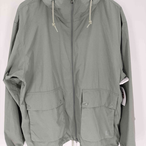ヘリーハンセン HELLY HANSEN ロゴ プリント 裾ドローコード ポリ マウンテン パーカー ミューサライト メンズ import:M