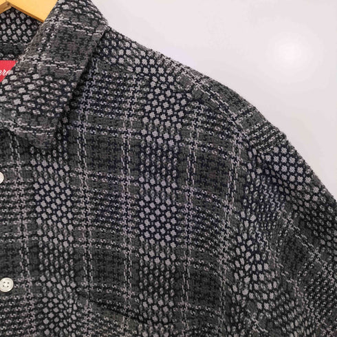 シュプリーム Supreme Basket Weave Plaid Shirt メンズ import:S