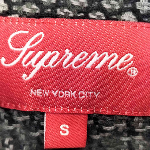 シュプリーム Supreme Basket Weave Plaid Shirt メンズ import:S