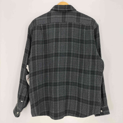シュプリーム Supreme Basket Weave Plaid Shirt メンズ import:S