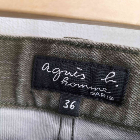 アニエスベーオム Agnes b.homme ウレタン混 ローライズ ストレッチデニム メンズ 36