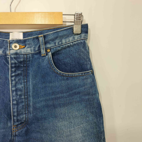 bisown ボタンフライワイドデニムパンツ レディース 2
