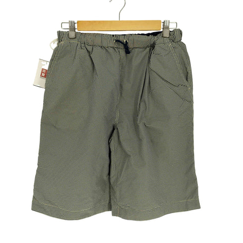 クイックシルバー Quiksilver ギンガムチェック リバーシブル ナイロン イージー ショート パンツ ショーツ メンズ L