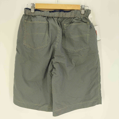 クイックシルバー Quiksilver ギンガムチェック リバーシブル ナイロン イージー ショート パンツ ショーツ メンズ L
