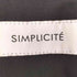 シンプリシテェ SIMPLICITE ワイドストレートパンツ レディース FREE