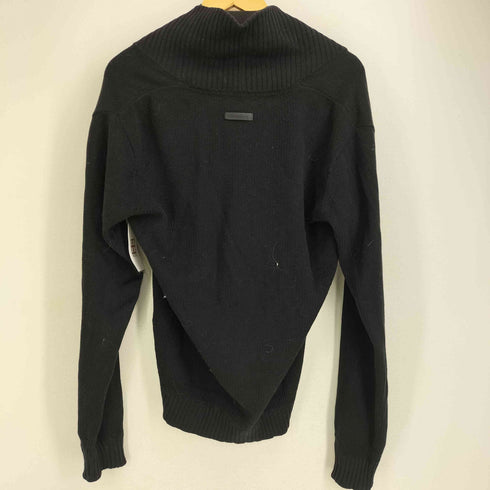 バーバリーロンドン BURBERRY LONDON コットン100 カウチン ショールカラー カーディガン レディース import:M