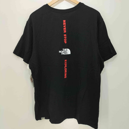 ザノースフェイス THE NORTH FACE 両面ロゴプリント ショートスリーブクルーネックTシャツ メンズ import:L