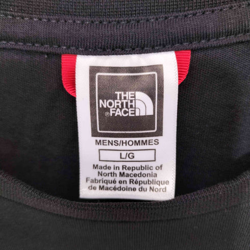 ザノースフェイス THE NORTH FACE 両面ロゴプリント ショートスリーブクルーネックTシャツ メンズ import:L
