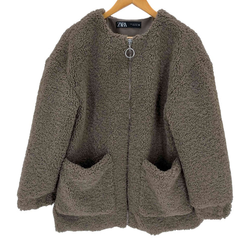 ザラ ZARA フリースブルゾン メンズ