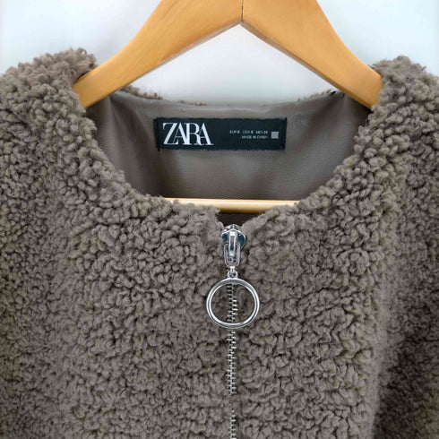ザラ ZARA フリースブルゾン メンズ