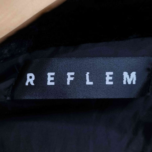レフレム REFLEM BIG切替ファーパーカー ファーブルゾン フーディー メンズ FREE