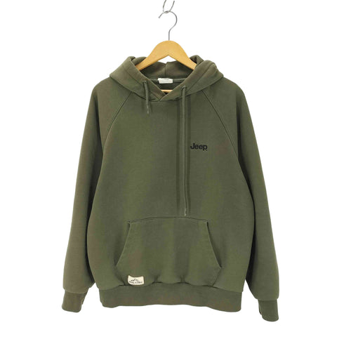 ジープ JEEP ワンポイント刺しゅう フーディ メンズ JPN:XL