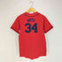 マジェスティック MAJESTIC REDSOX ORTIZ 34 ベースボールシャツ メンズ JPN:XL