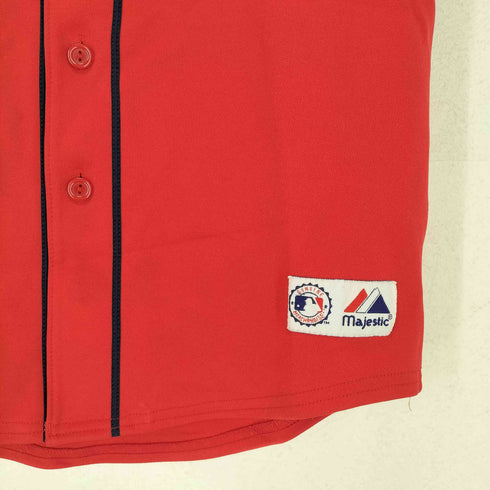 マジェスティック MAJESTIC REDSOX ORTIZ 34 ベースボールシャツ メンズ JPN:XL