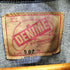 ドゥニーム Denime AUTHENTIC 507 2ndデニムジャケット 濃紺 ハギ付 メンズ 実寸 肩幅43身幅53着丈53