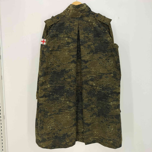 迷彩 ワッペン ジャケット レディース