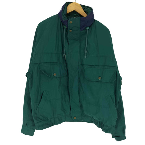 マンシングウェア Munsingwear 1886 裏地 ジップライナー付き YBS ジップ ポリ コットン マウンテン パーカー ジャケット メンズ import:M