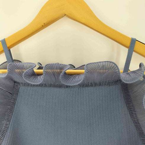スナイデル snidel Sustainableプリーツフリルドッキングニット レディース ONE SIZE