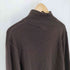 バナナリパブリック BANANA REPUBLIC MERINO EXTRA FINE WOOL メリノ ウール エルボー 切替 2WAY ネック L/S ポロ シャツ メンズ import:M