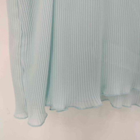 ザラ ZARA フリル プリーツ ノースリーブブラウス レディース import:S