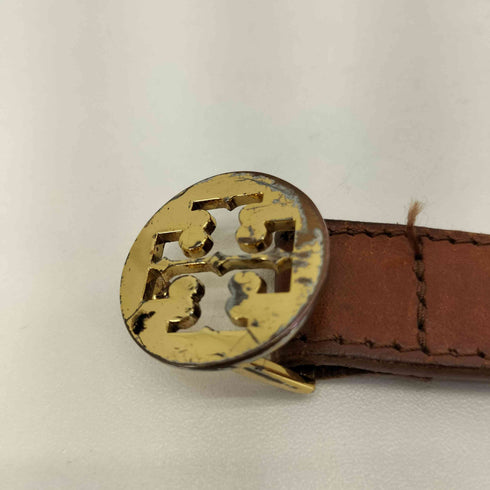 トリーバーチ TORY BURCH USA製 ロゴ レザーベルト レディース