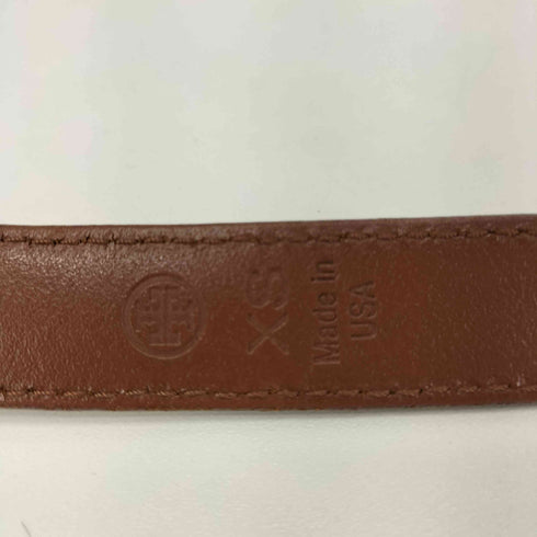 トリーバーチ TORY BURCH USA製 ロゴ レザーベルト レディース