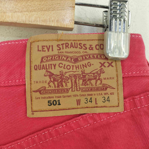 リーバイス Levis 90S 501デニムパンツ クロップド ボタン裏553 メンズ 34/34