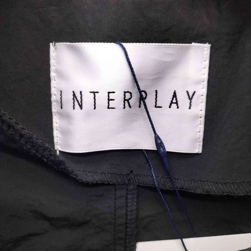 INTERPLAY Nylon Drawstring Blouson UINISEX ナイロン ドロスト ブルゾン ユニセックス メンズ FREE