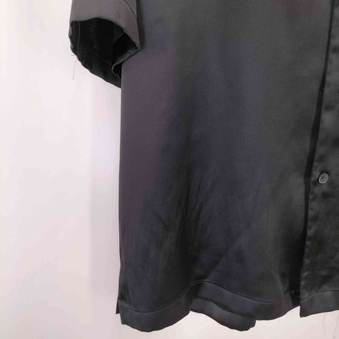 ザラ ZARA RESULAR FIT S/S オープンカラー シャツ メンズ import:L