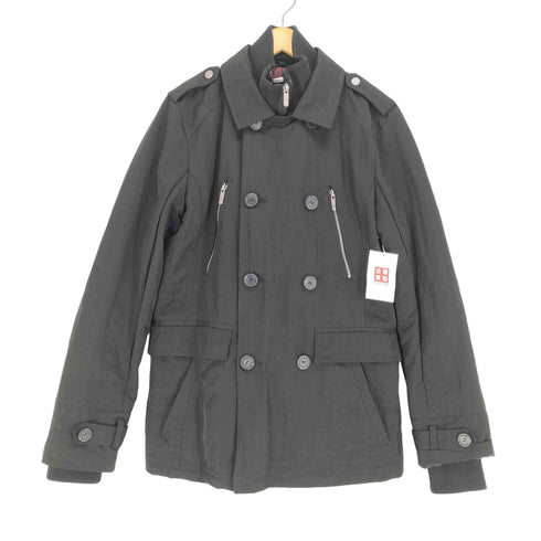 ゲス GUESS レイヤードデザインピーコート メンズ JPN:M