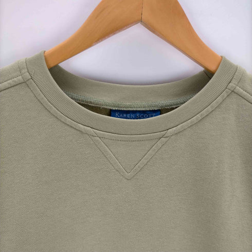 カレンスコット KAREN SCOTT クルーネックスウェット レディース import:XL
