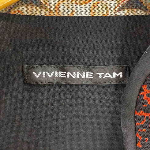 ヴィヴィアンタム VIVIENNE TAM 総柄 スキッパーパワーネット レディース 38