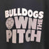 ジャージーズ JERZEES BULLDOGS WN THE PITCH プリントスウエット メンズ import:L