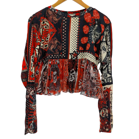 ジャンポールゴルチエ Jean Paul GAULTIER メキシカン レスラーフリル パワーネット レディース