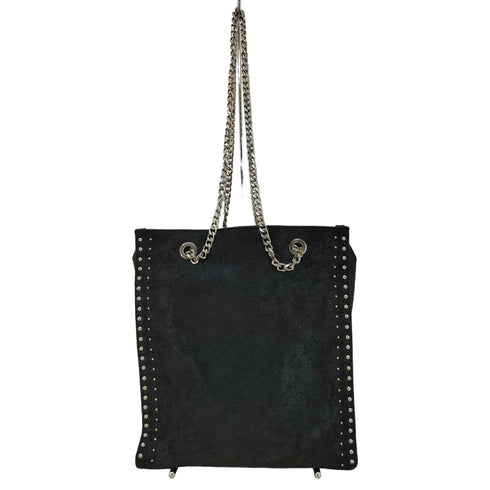 ザラ ZARA STUDDED SHOPPER BAG スタッズデザインショルダーバッグ レディース